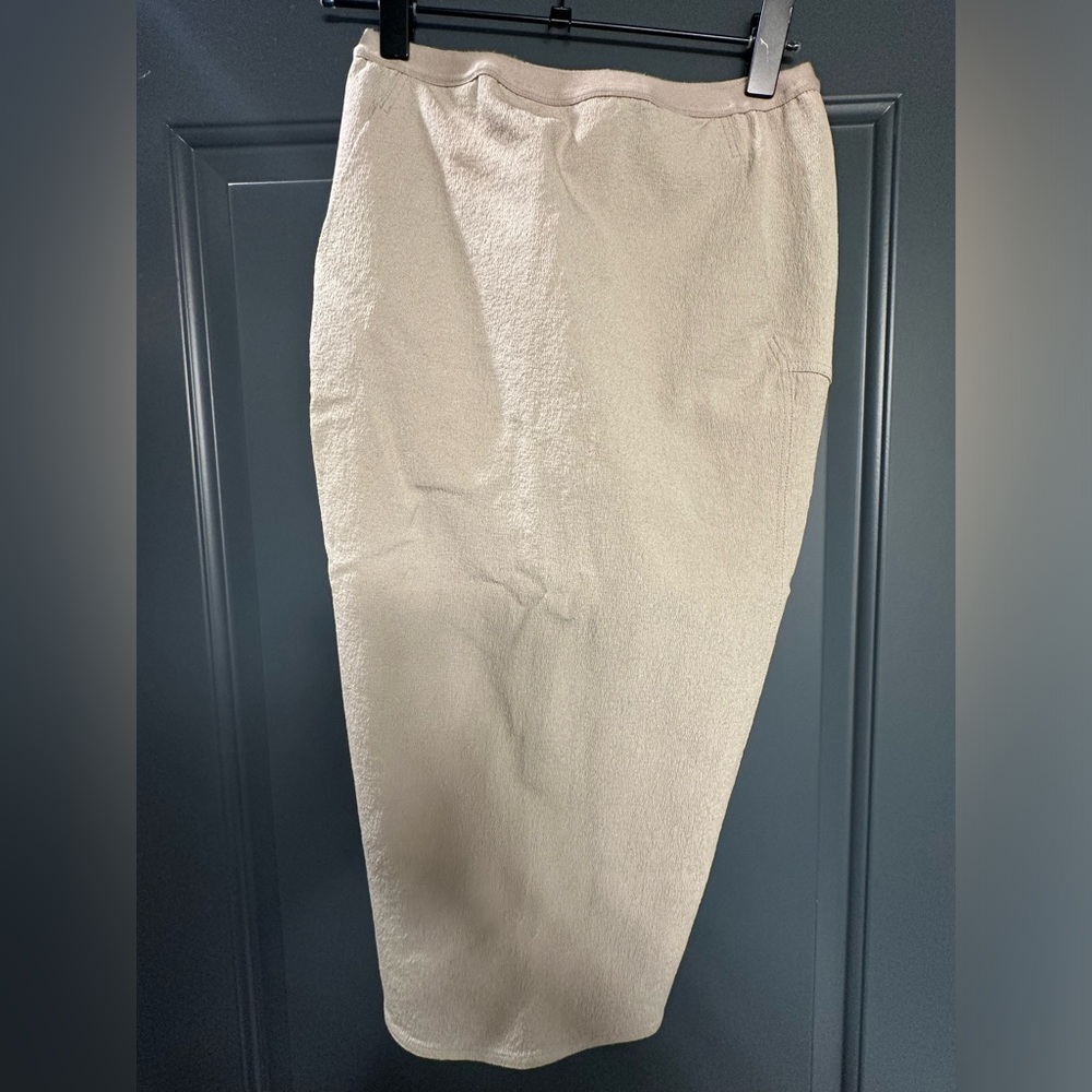 Rick Owens signature pencil skirt 42 neutrals